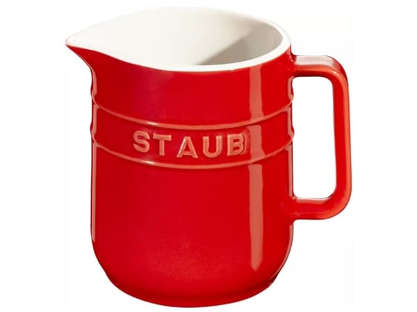 STAUB SERVING Dzbanuszek do mleka 250 ml, raudona