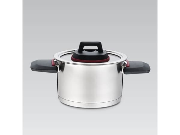 Kruka med vikbart handtag + lock MR-3530-20 3,2L