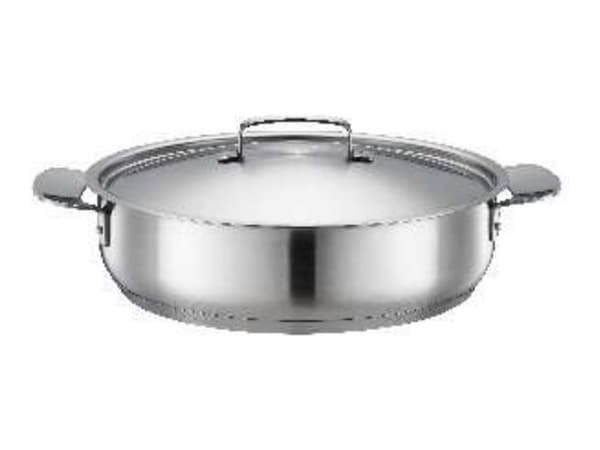Fiskars All Steel - Stekepanne med dekke - 28 cm