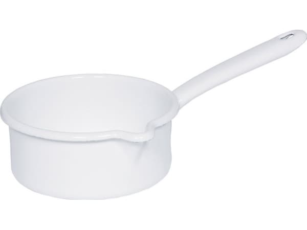 Riess RIESS - Høy gryte med lokk 1l 14cm Classic WEISS