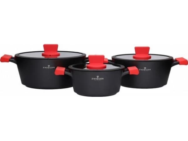 Mondex ZWIEGER OBSIDIAN Sett med 6 boller