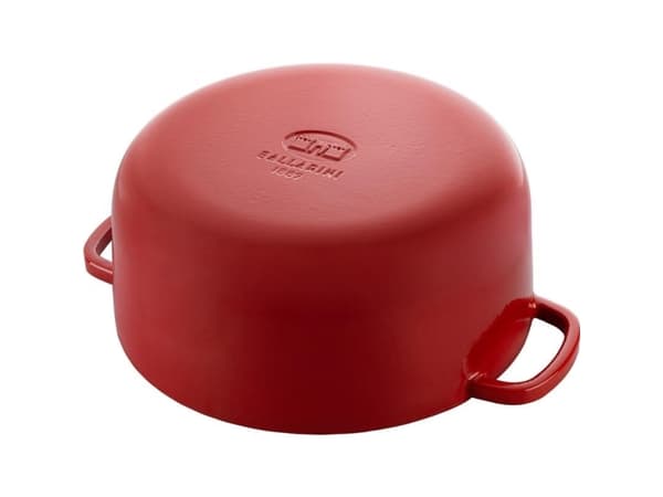 BALLARINI BELLAMONTE rund gjutjärnsgryta 75003-563-0 - 5,5 LTR RÖD