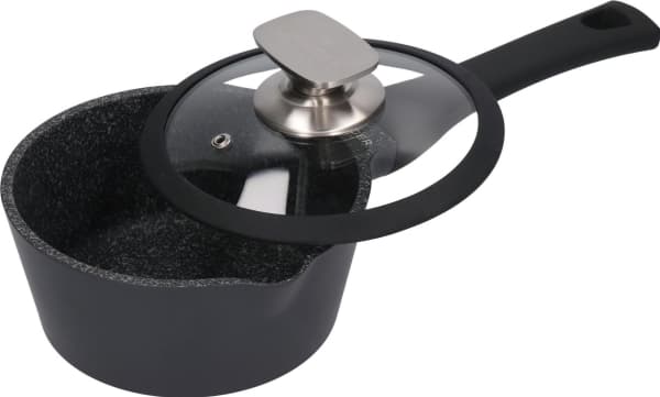 Mondex ZWIEGER Sort STEINgryte med lokk 16cm 1l