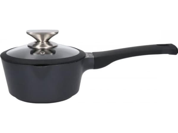 Mondex ZWIEGER Sort STEINgryte med lokk 16cm 1l