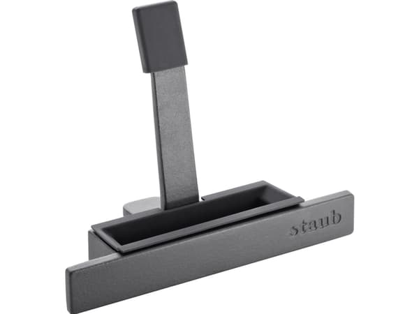 Staub 40511-364-0 Lockhållare Rostfritt stål Svart 26,5 x 19 x 12 cm