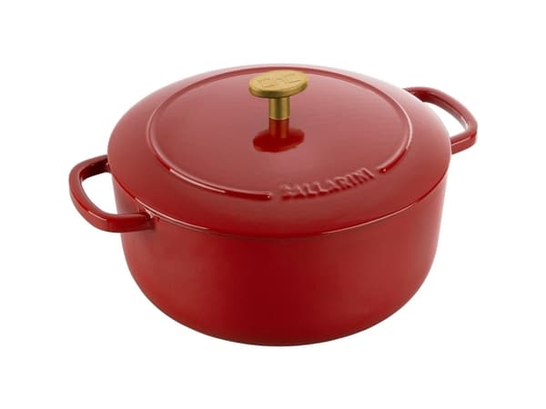 Ballarini Bellamonte Round Cast Iron Pot - 3 ltr, Red