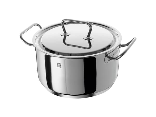 Høy gryte med lokk Zwilling Twin Classic - 6 ltr