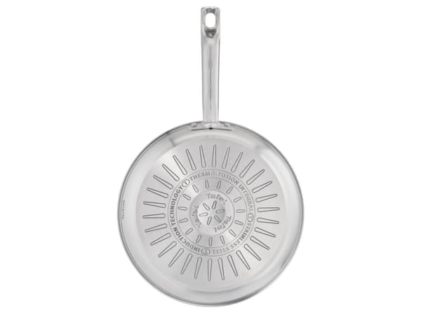 Tefal Virtuoso E4910425, Rund, All-bruk panne, Rustfritt stål, Titan, 250 °C, Rustfritt stål
