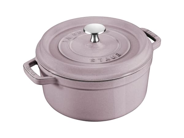 STAUB LA COCOTTE Støpejernsgryte rund 2,2 ltr, kirsebærblomst