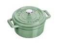 Miniatyrbild 1 av 2: Staub Mini Round Cast Iron Pot - 250 ml, Mint