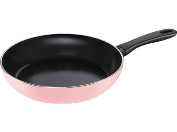 Saute frying pan 28 cm pink
