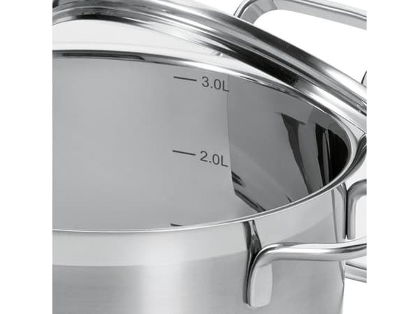 ProfiCook PC-KTS 1223, Ruostumaton teräs, Lasi, Ruostumaton teräs, Ei pinnoitetta, Ruostumaton teräs, 250 °C, 3 kpl