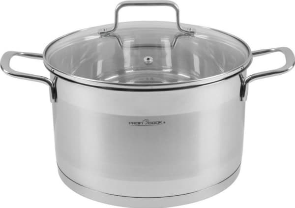 ProfiCook PC-KTS 1223, Ruostumaton teräs, Lasi, Ruostumaton teräs, Ei pinnoitetta, Ruostumaton teräs, 250 °C, 3 kpl