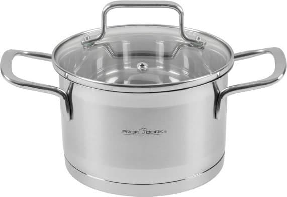 ProfiCook PC-KTS 1223, Ruostumaton teräs, Lasi, Ruostumaton teräs, Ei pinnoitetta, Ruostumaton teräs, 250 °C, 3 kpl