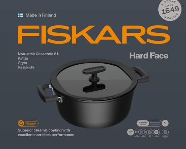 Hard Face Pot 5 L kannella Keraaminen 1075527