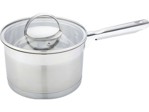 Berretti BERRETTI - Kjele i rustfritt stål + lokk - Gemini - 18 cm - 2,5 L
