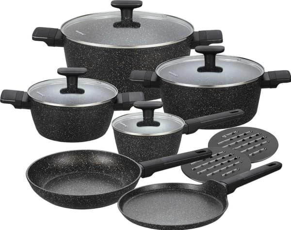 Klausberg 12-osainen marmoroitu ruukku KB-7830