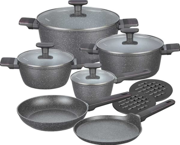 Klausberg 12-osainen marmoroitu ruukku KB-7832