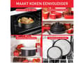 Pikkukuva 3 / 5: Tefal Ingenio L76391, Lajittelu, Alumiini, Titaani, Lajittelu, Lämpöpistoke, Aftagelig