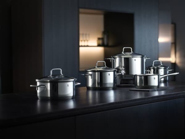 WMF Astoria 0780556040, Grytset, Rostfritt stål, Rostfritt stål, Rostfritt stål, Rostfritt stål, Rostfritt stål