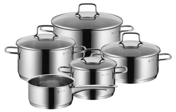 WMF Astoria 0780556040, Grytset, Rostfritt stål, Rostfritt stål, Rostfritt stål, Rostfritt stål, Rostfritt stål