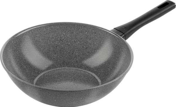 ZWILLING Terreno Plus Ceramic Wok, 28 cm, Aluminium, Titanium forstærket keramisk non-stick-belægning