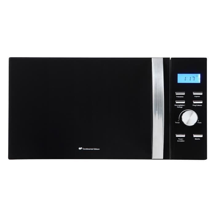 CONTINENTAL EDISON Micro ondes 23ug94 - 23L - 800W - Plateau 27cm