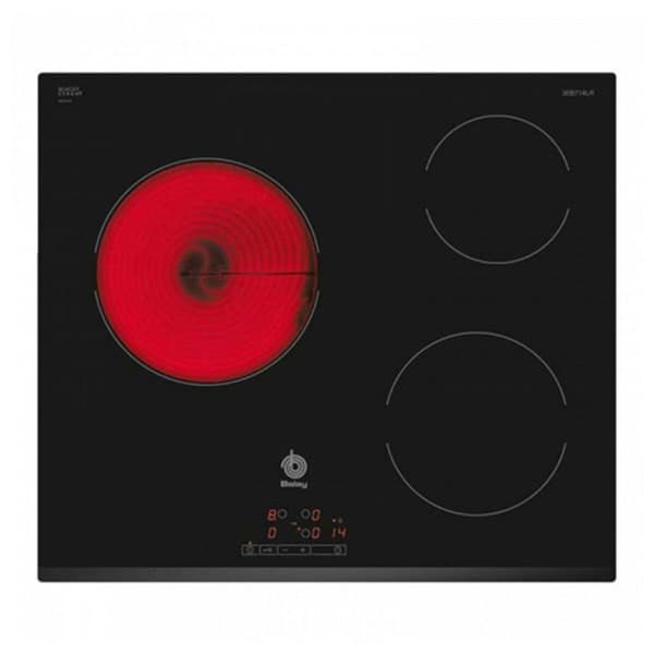Keramisk platta Balay 3EB714LR. 60 cm 60 cm 5700 W Svart