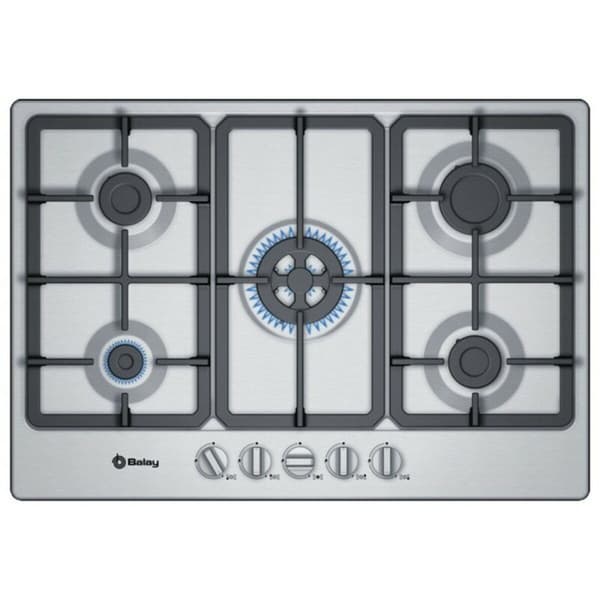 Gasplatta Balay 3ETX576HB 75 cm Rostfritt stål