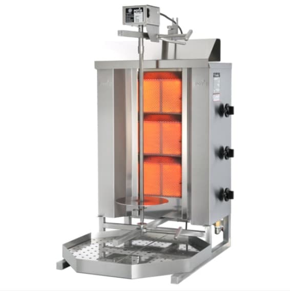 Kebabgrill potis gasol D3