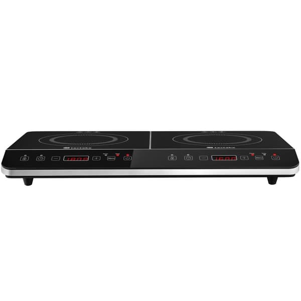 Induktionskogeplade dobbelt 3400 W - sort