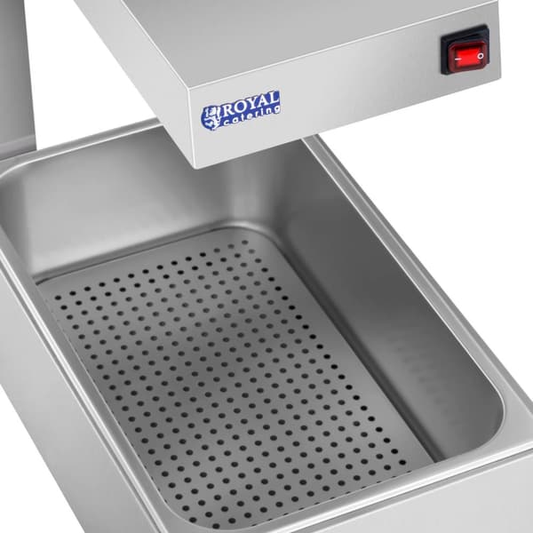 Royal Catering Värmebrygga - 500 W - GN 1/1 behållare