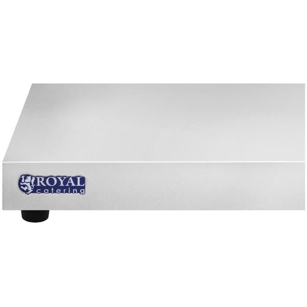 Royal Catering Värmeplatta - 250 W - rostfritt stål - 50 cm