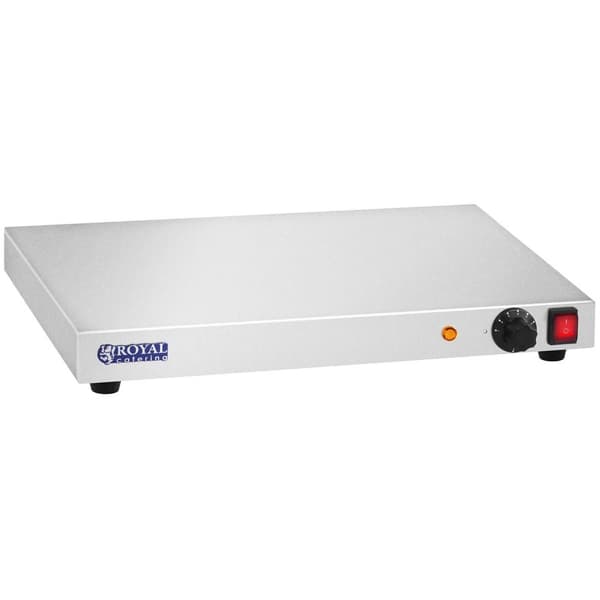 Royal Catering Värmeplatta - 250 W - rostfritt stål - 50 cm