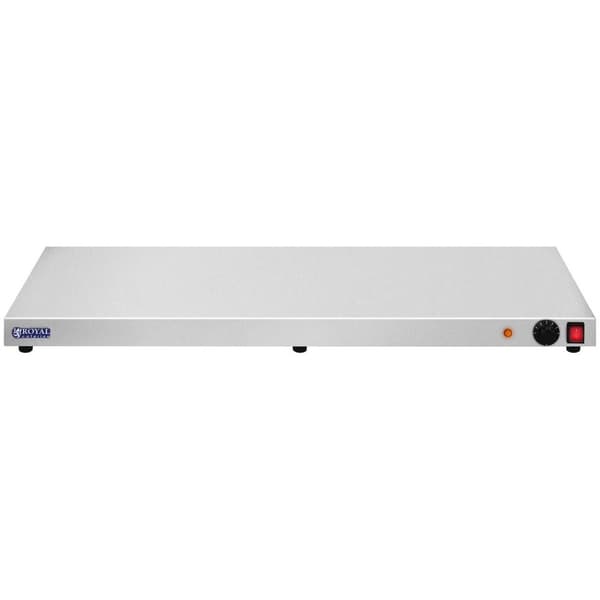 Royal Catering Värmeplatta - 600 W - rostfritt stål - 100 cm