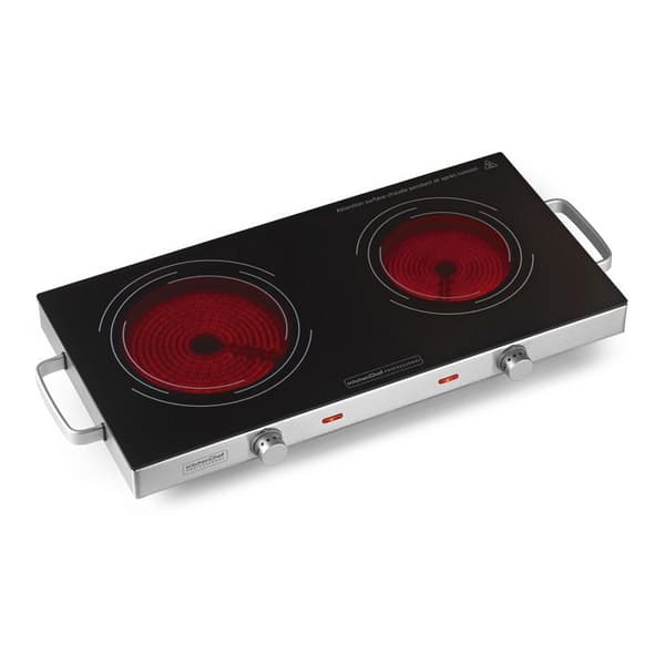 Kökskock Réchaud vitroceramique 2 brännare 2800w - kcppv2800