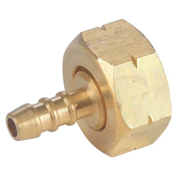 Reduktionsadapter från 21,8 mm vänster gasflaska till 8x15 mm gasslang