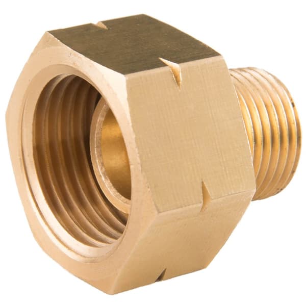 Reducerende gasflaskeadapter 21,8 mm L - 3/8" L