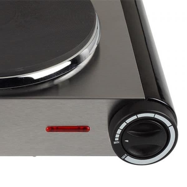 Elspis - Tristar - 1500 W - Rostfritt stål - Justerbar termostat - Halkfria fötter