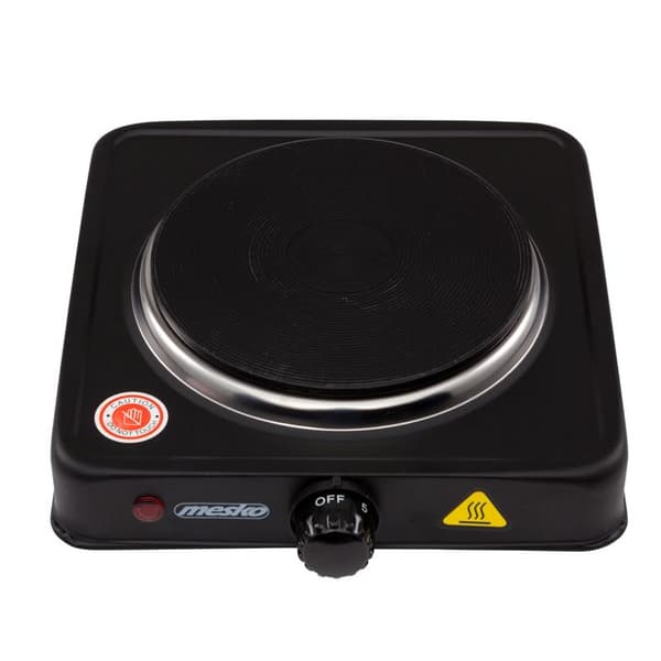 Elspanna - Mesko - MS 6508 - 1000 W - Svart - Platta med 154 mm