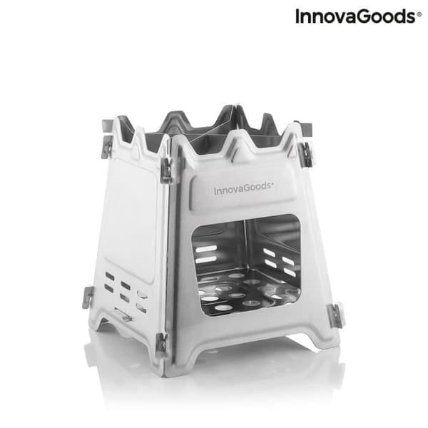 InnovaGoods Flamet Steel hopfällbar campingspis