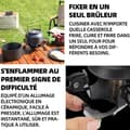 Miniatyrbild 3 av 4: INN 3800W kompakt portabel gasspis för camping varierade matlagningsmöjligheter för campingturer fiske campingspis