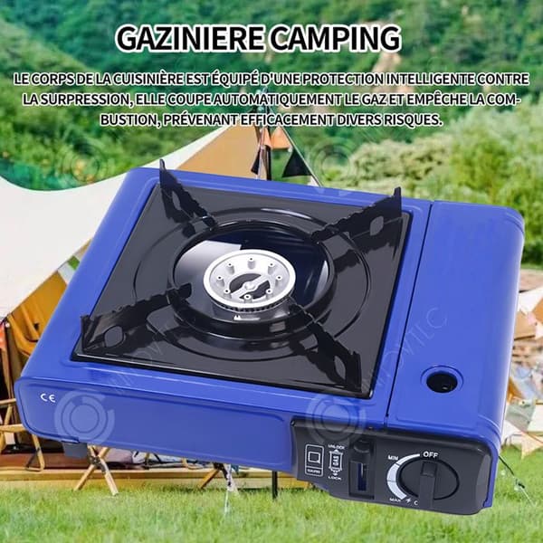 INN 2900W portabel gasspis för camping för campingturer fiske kompakt campingspis varierade matlagningsmöjligheter