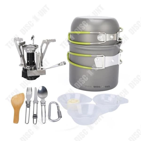 STOVE - TD® - Camping Köksredskap - Bärbar - Lättvikts - Fällbart handtag