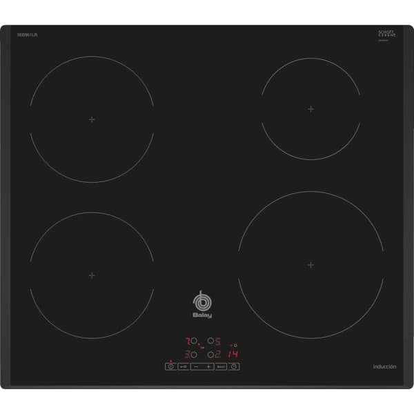 Induktionshäll Balay 3EB961LR 60 cm 7400 W Svart