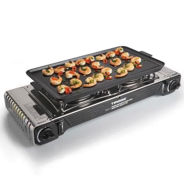 Tiross turistisk dubbelgasspis 2,2 kW TS267