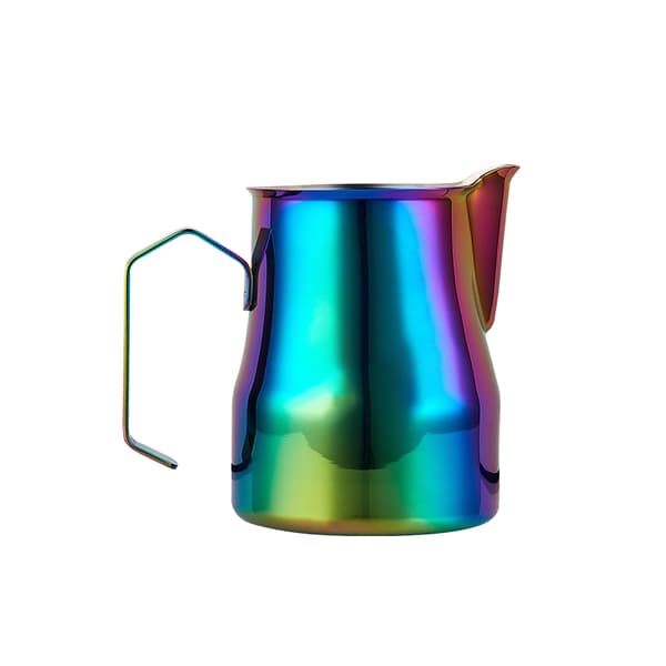 INF 304 Rostfritt Stål Kaffe Mjölkskumningskanna 350ml Flerfärgad