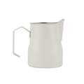 Miniatyrbilde 1 av 6: INF 304 Rustfritt Stål Kaffe Melk Skummekanne 350ml Hvit