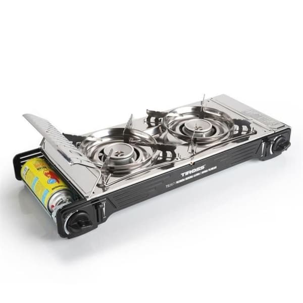 Tiross turistisk dubbelgasspis 2,2 kW TS267