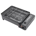 Miniatyrbillede 1 af 2: Bærbar Butan Gasgrill, Fritstående, Inkluderer Grilltilbehør, Letvægts,sort
